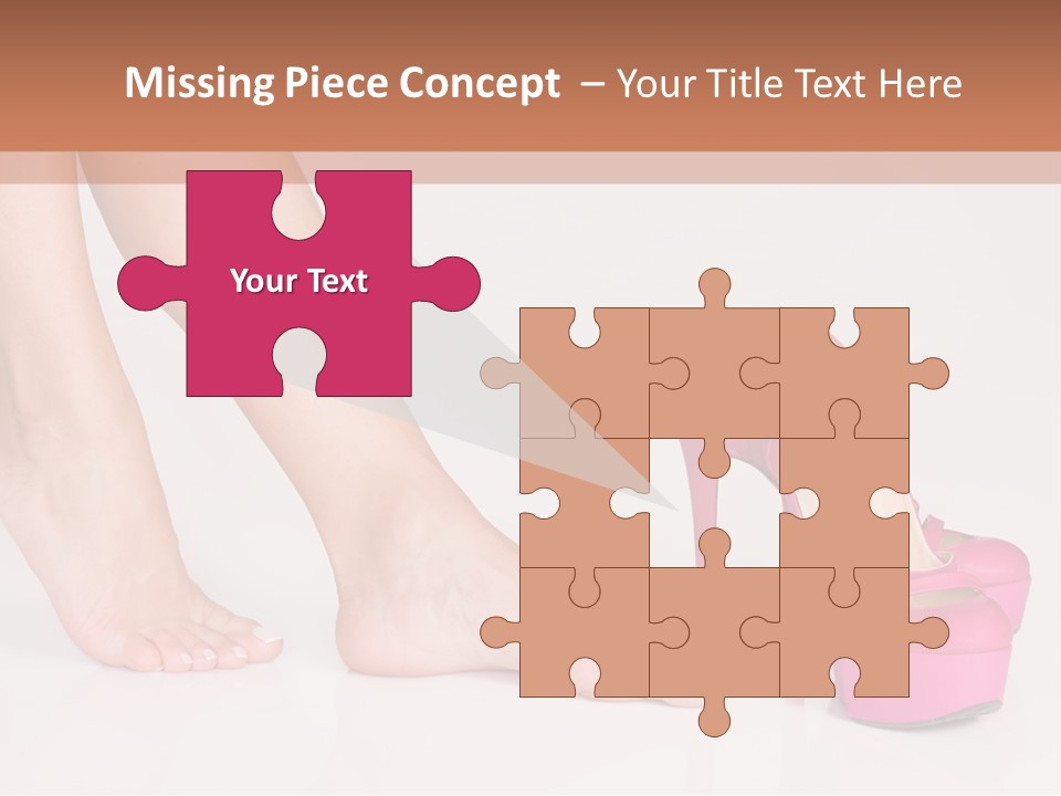 Spa Sensual Foot PowerPoint Template