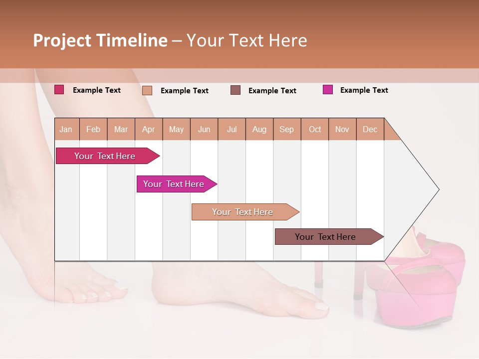 Spa Sensual Foot PowerPoint Template