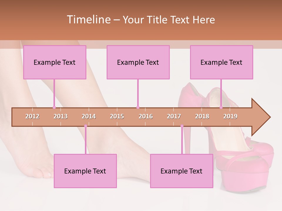 Spa Sensual Foot PowerPoint Template