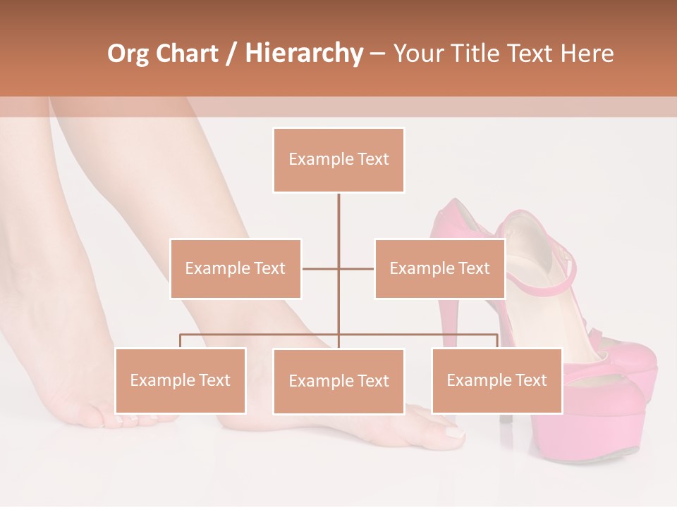 Spa Sensual Foot PowerPoint Template