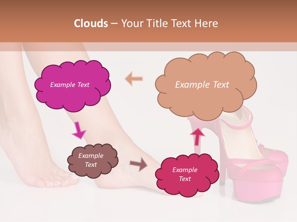 Spa Sensual Foot PowerPoint Template