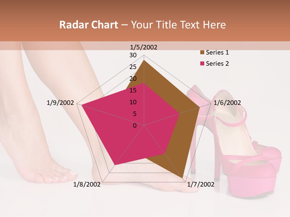 Spa Sensual Foot PowerPoint Template