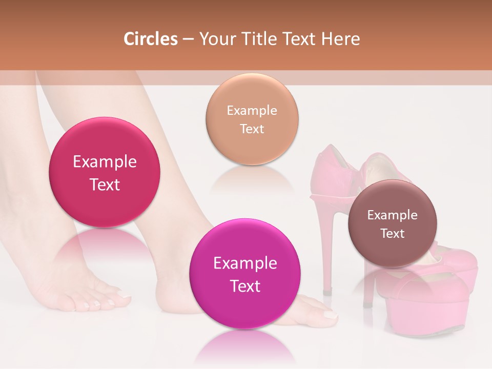 Spa Sensual Foot PowerPoint Template