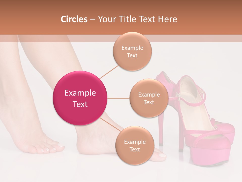 Spa Sensual Foot PowerPoint Template