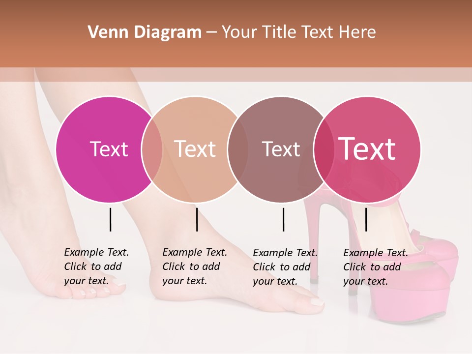 Spa Sensual Foot PowerPoint Template