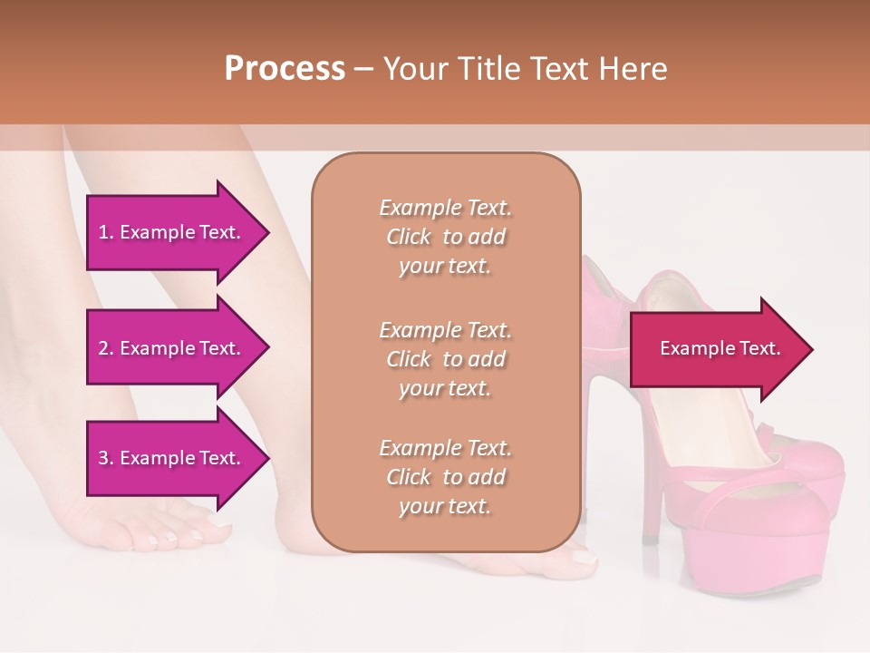 Spa Sensual Foot PowerPoint Template