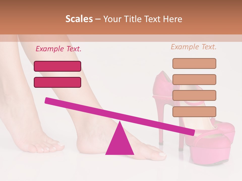 Spa Sensual Foot PowerPoint Template