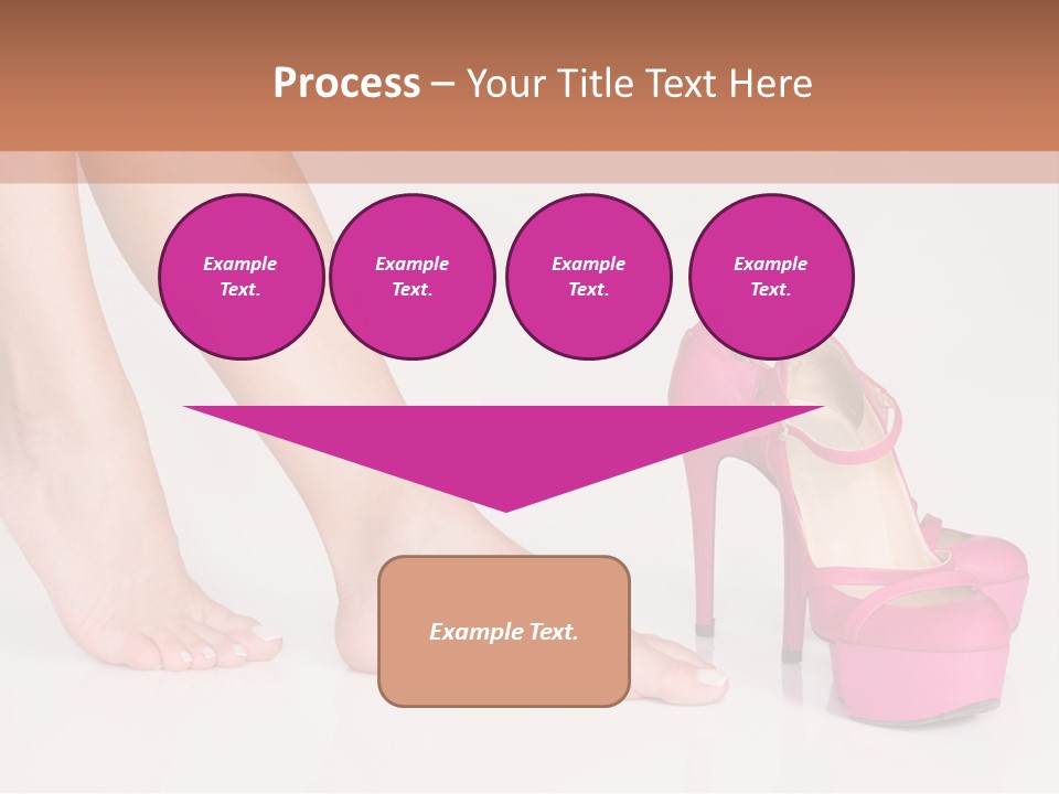 Spa Sensual Foot PowerPoint Template