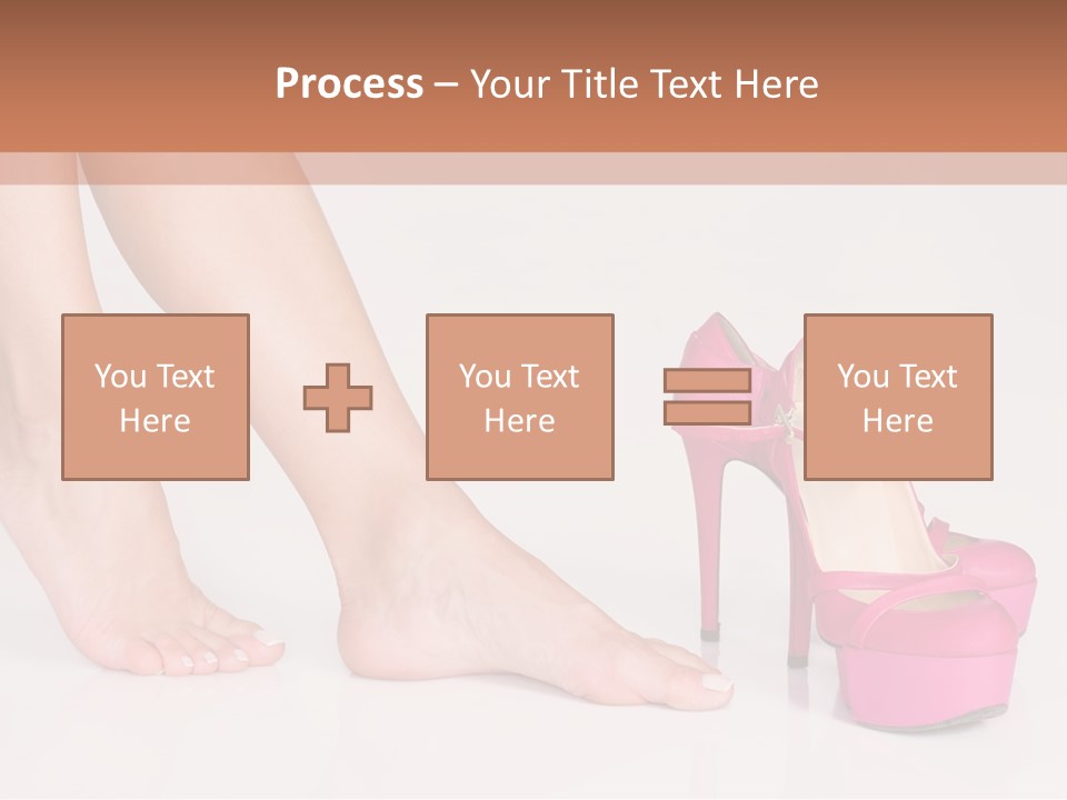 Spa Sensual Foot PowerPoint Template