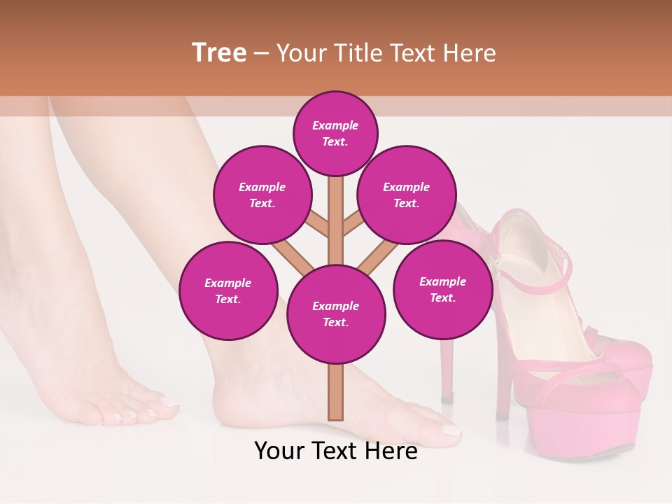 Spa Sensual Foot PowerPoint Template