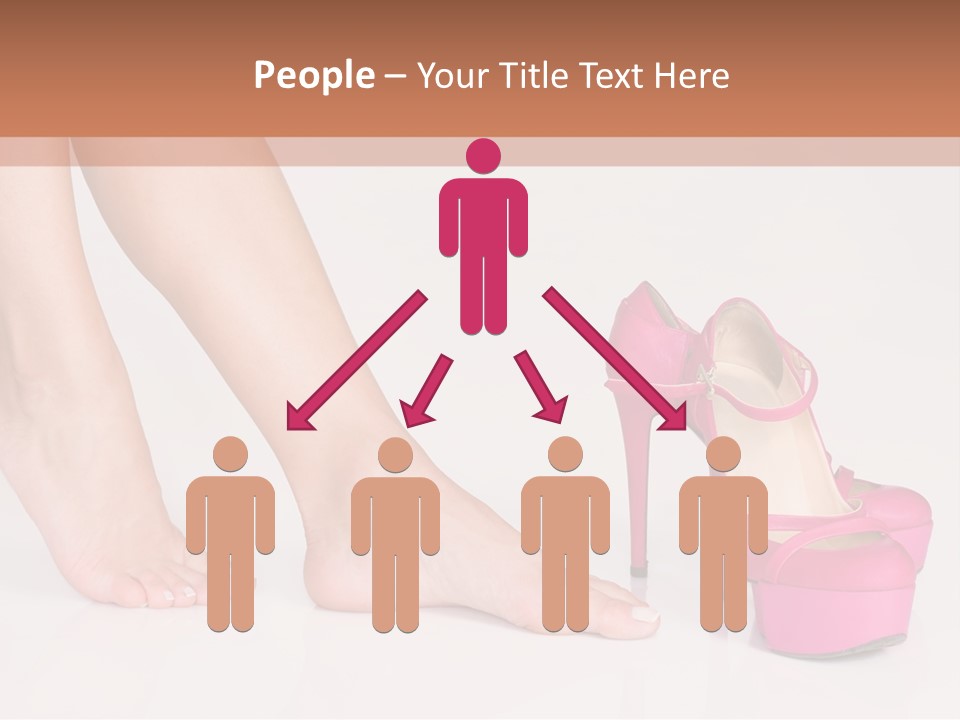 Spa Sensual Foot PowerPoint Template