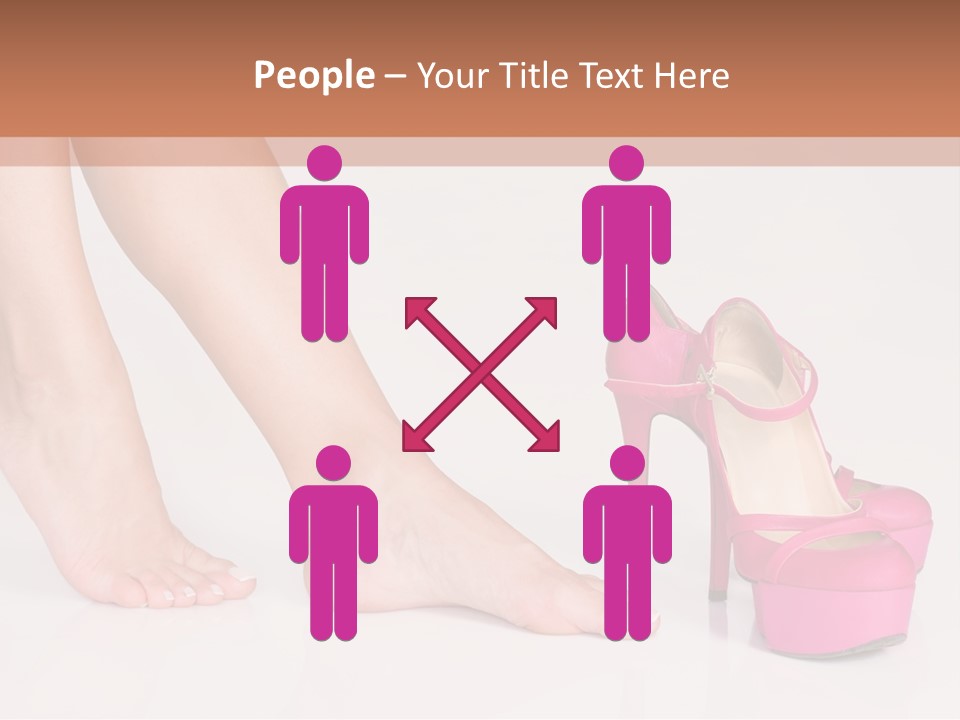 Spa Sensual Foot PowerPoint Template