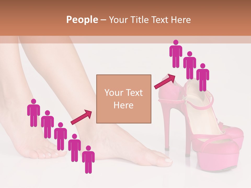 Spa Sensual Foot PowerPoint Template