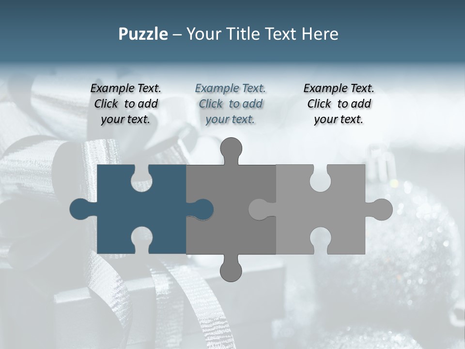 Joyous Love Winter PowerPoint Template