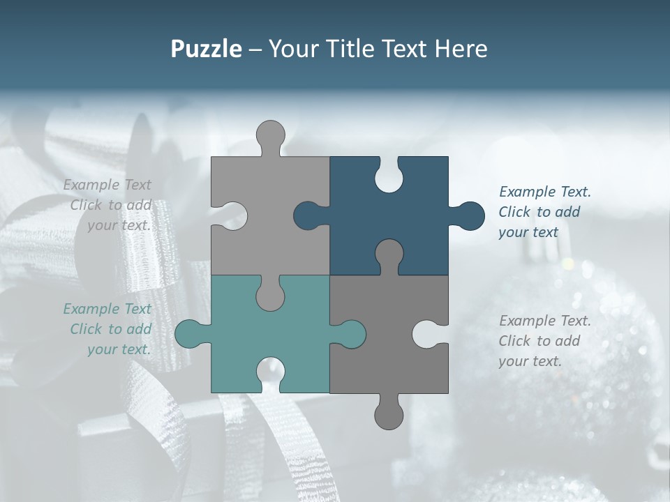 Joyous Love Winter PowerPoint Template