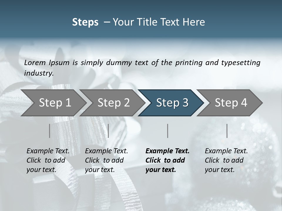 Joyous Love Winter PowerPoint Template
