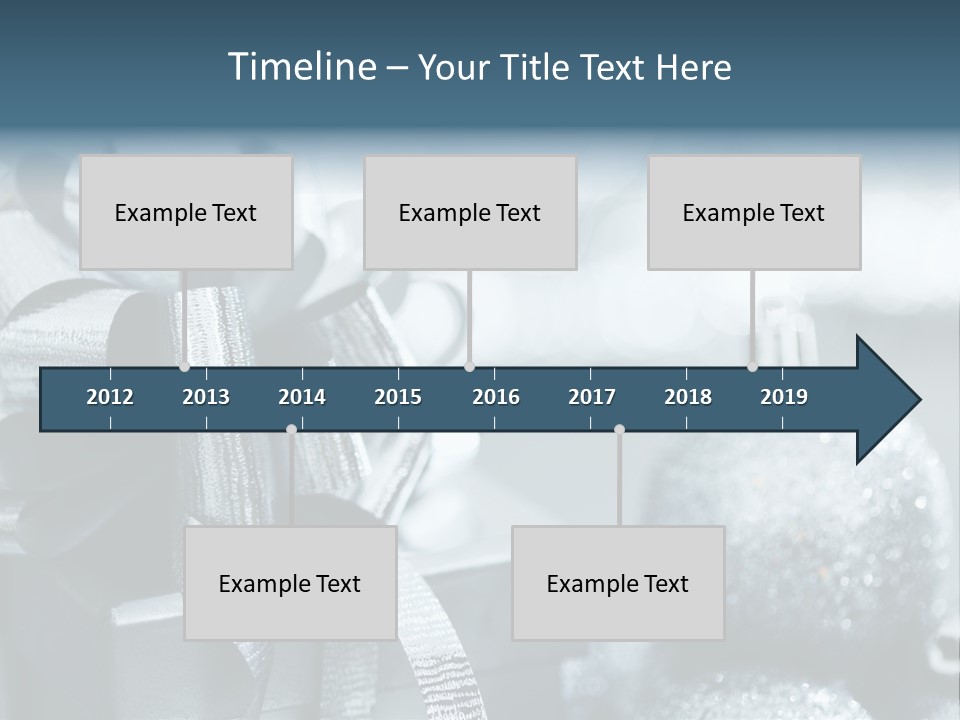 Joyous Love Winter PowerPoint Template