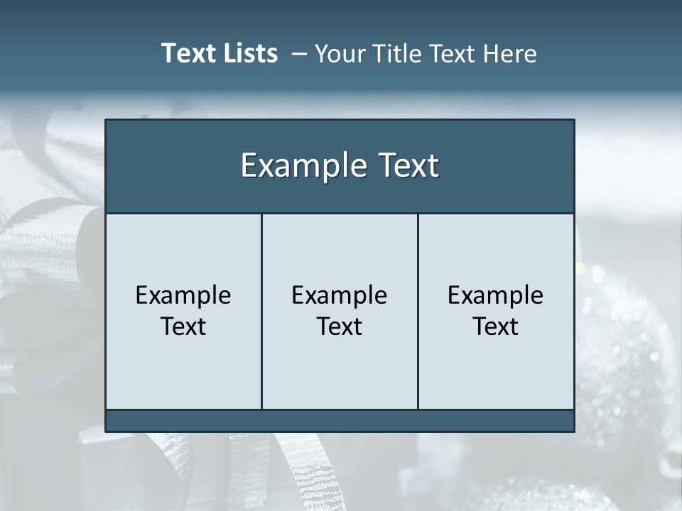 Joyous Love Winter PowerPoint Template