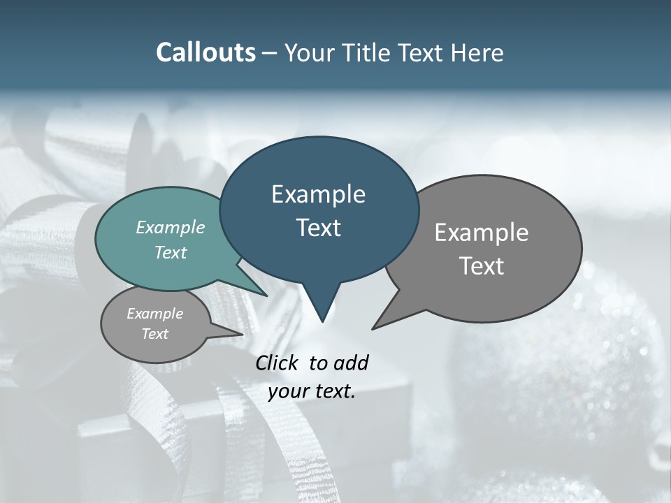 Joyous Love Winter PowerPoint Template