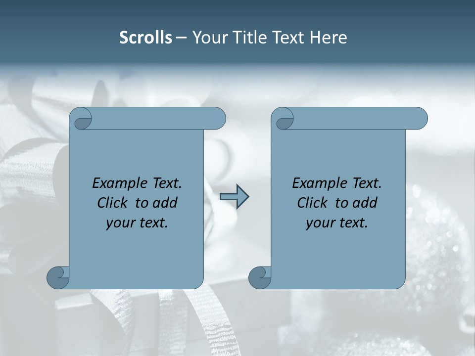 Joyous Love Winter PowerPoint Template