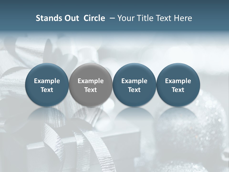 Joyous Love Winter PowerPoint Template