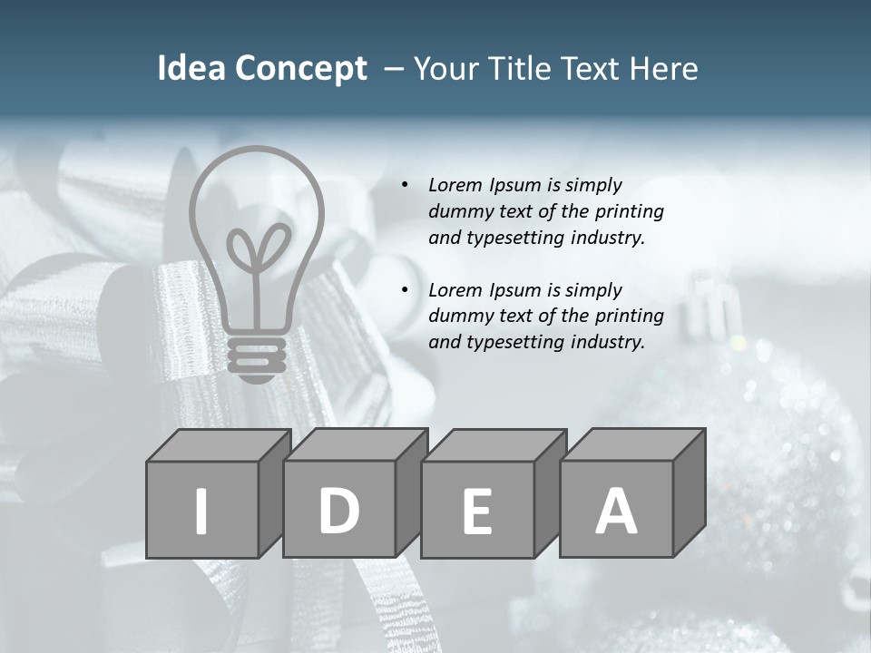 Joyous Love Winter PowerPoint Template