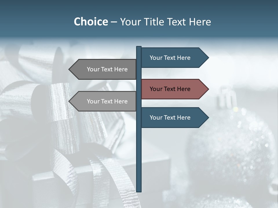 Joyous Love Winter PowerPoint Template