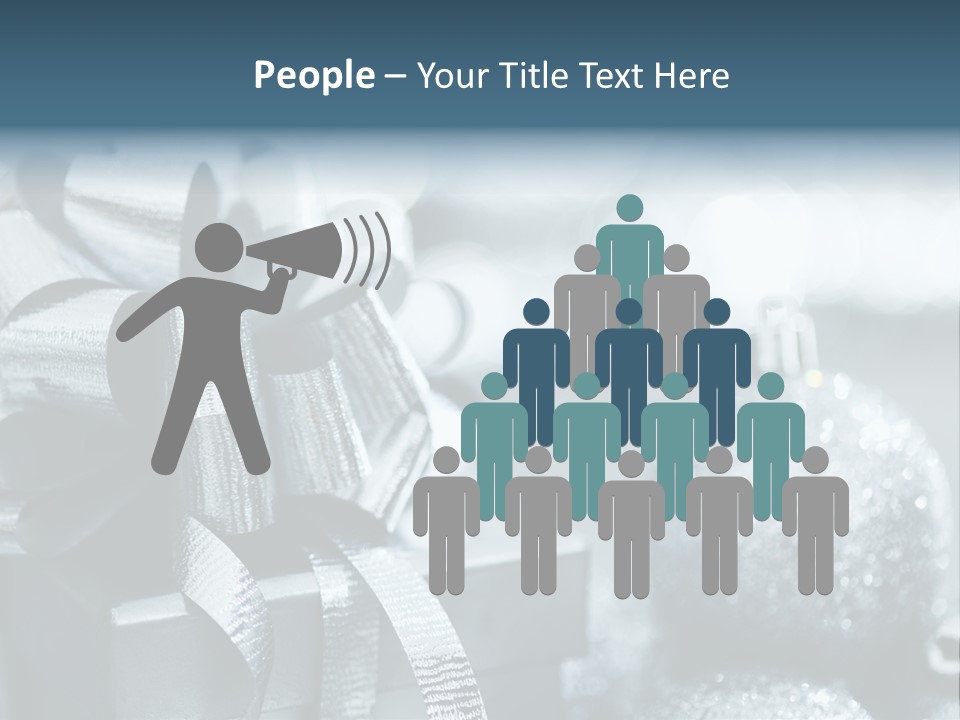 Joyous Love Winter PowerPoint Template