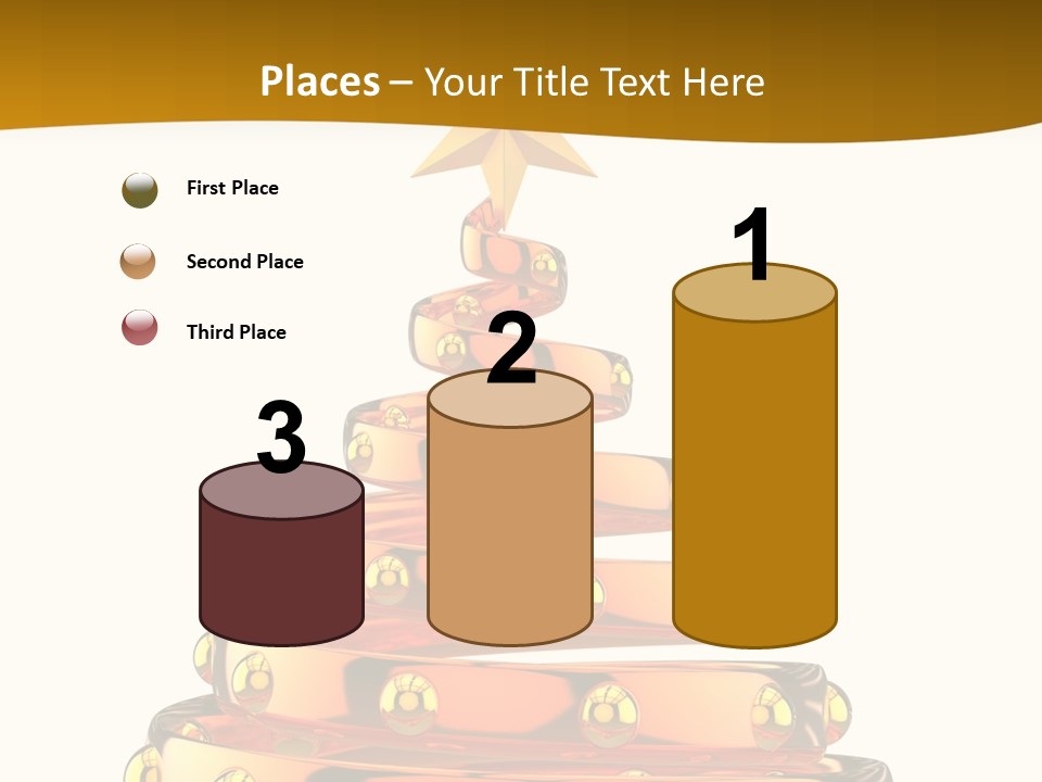 Christmas Scavenger Hunt List PowerPoint Template