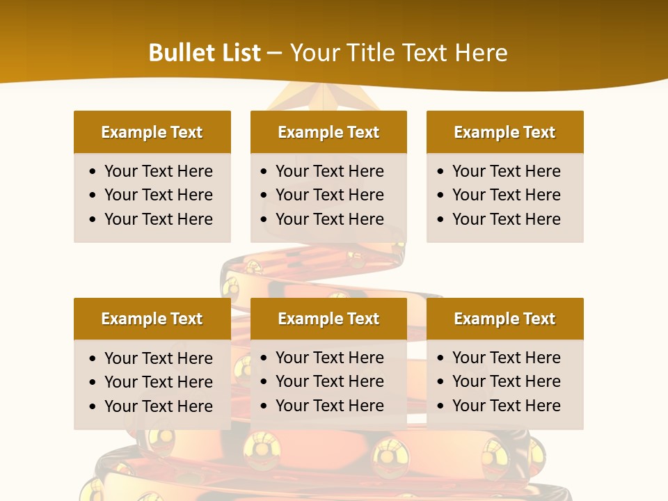 Christmas Scavenger Hunt List PowerPoint Template