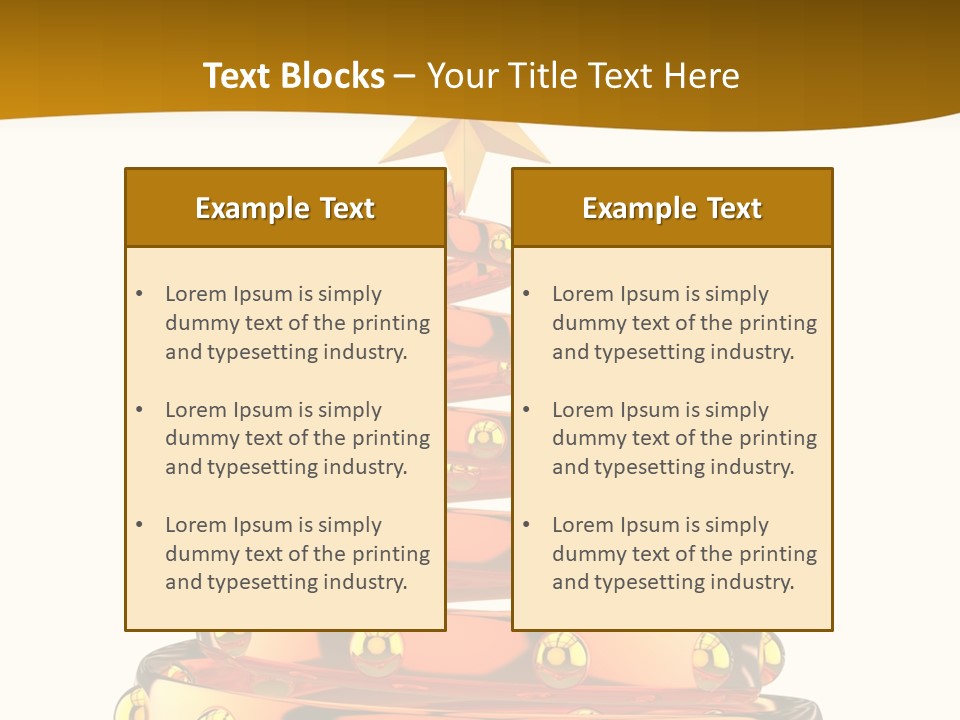 Christmas Scavenger Hunt List PowerPoint Template