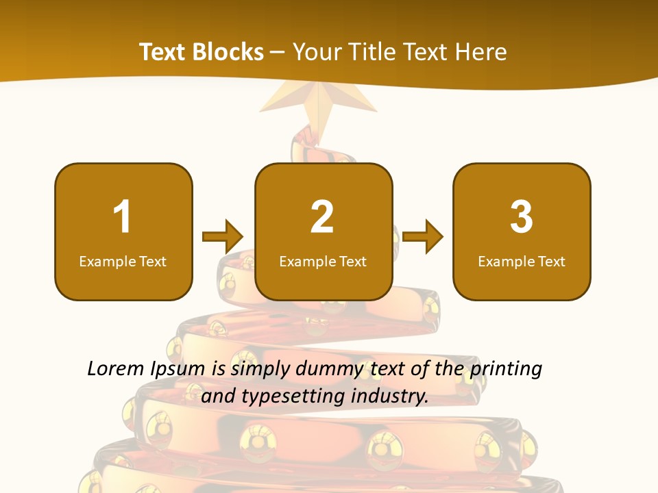 Christmas Scavenger Hunt List PowerPoint Template