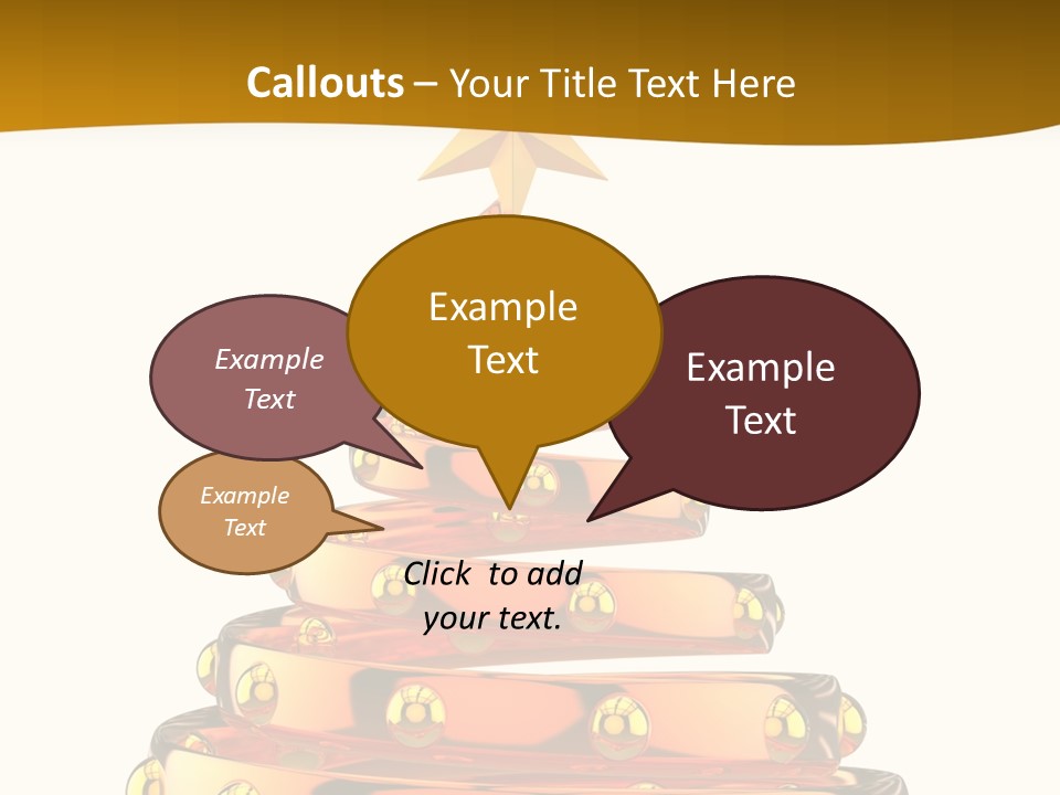 Christmas Scavenger Hunt List PowerPoint Template