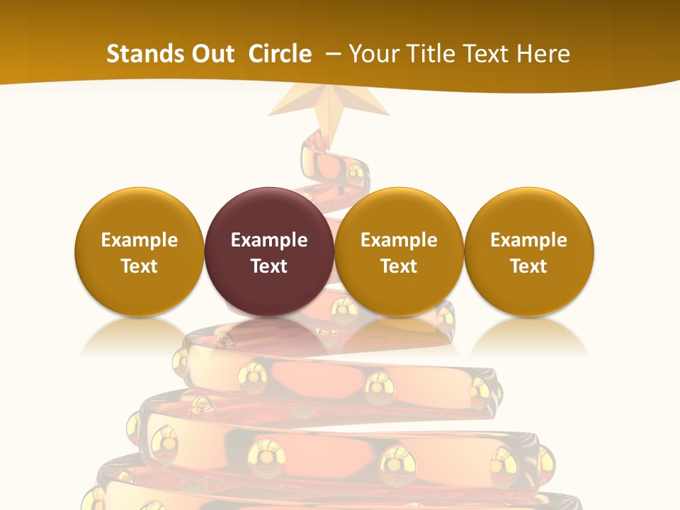 Christmas Scavenger Hunt List PowerPoint Template