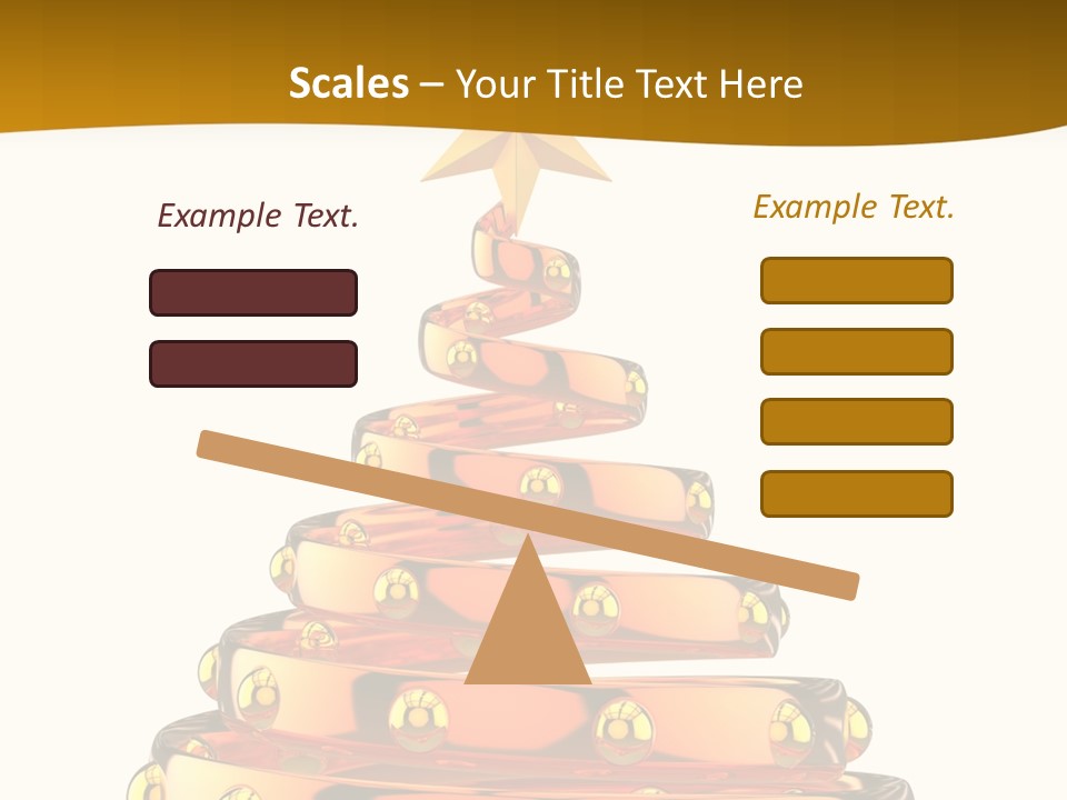Christmas Scavenger Hunt List PowerPoint Template