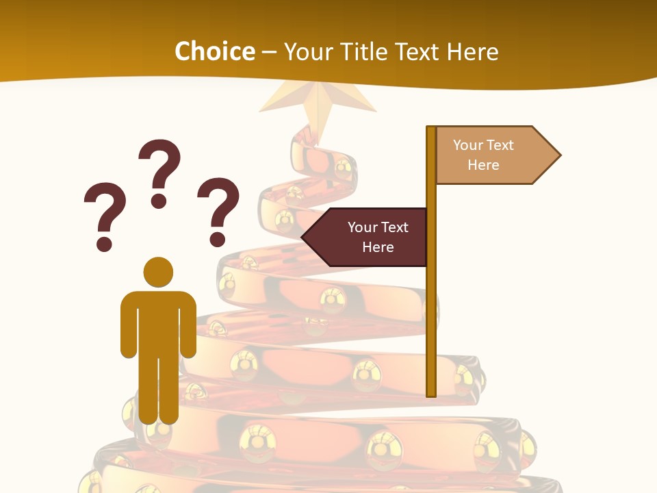 Christmas Scavenger Hunt List PowerPoint Template