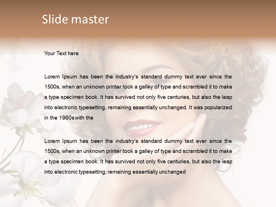 Lady Y Skin PowerPoint Template