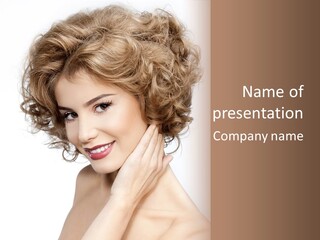 Charming Face Health PowerPoint Template