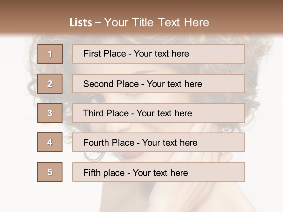 Charming Face Health PowerPoint Template