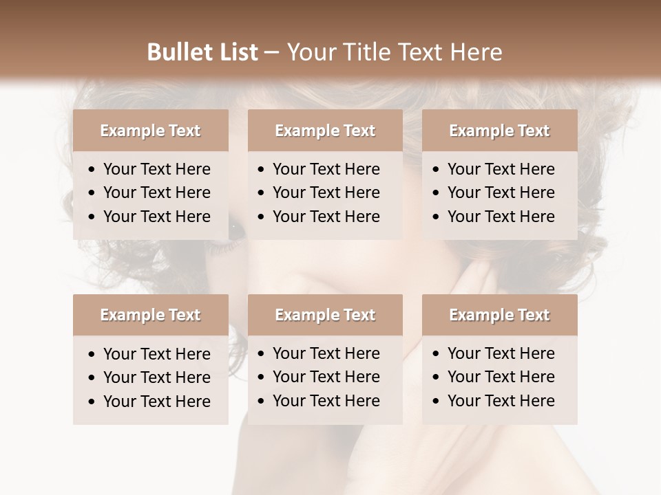 Charming Face Health PowerPoint Template
