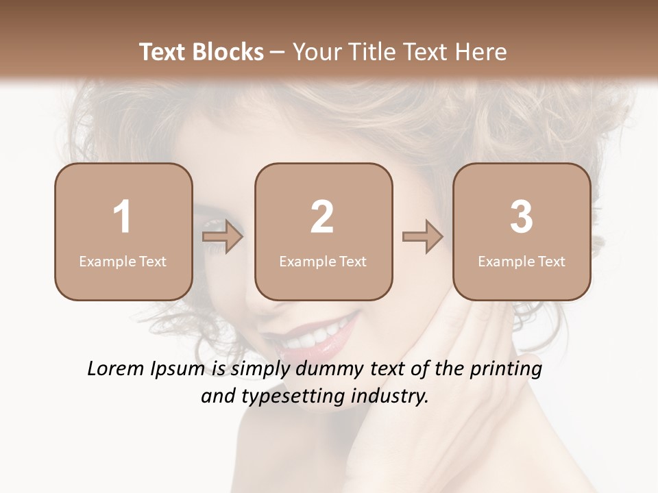 Charming Face Health PowerPoint Template