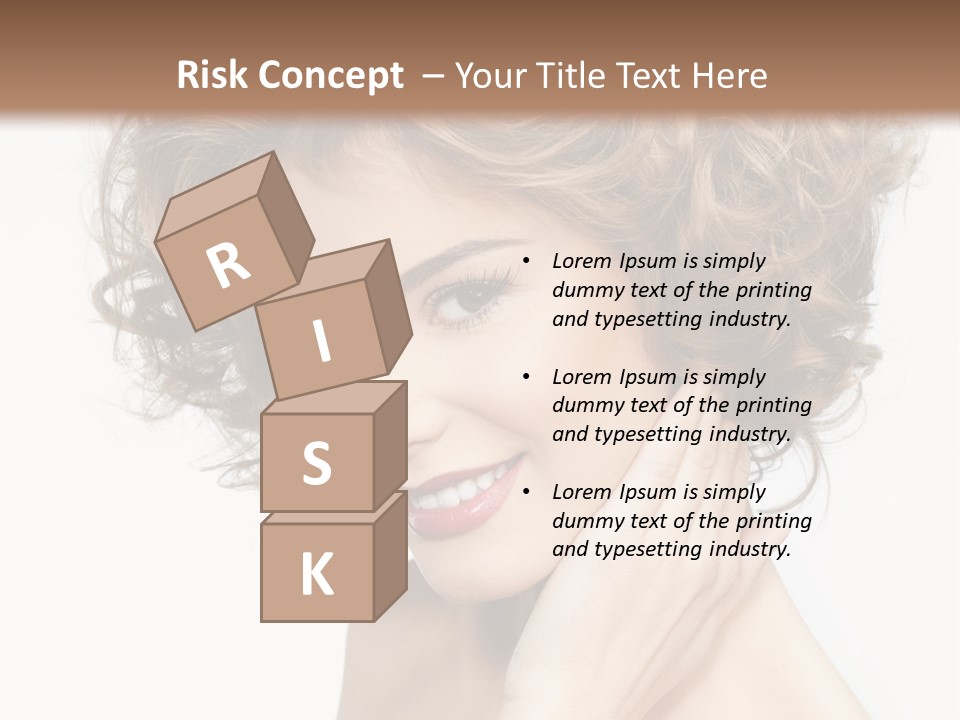 Charming Face Health PowerPoint Template