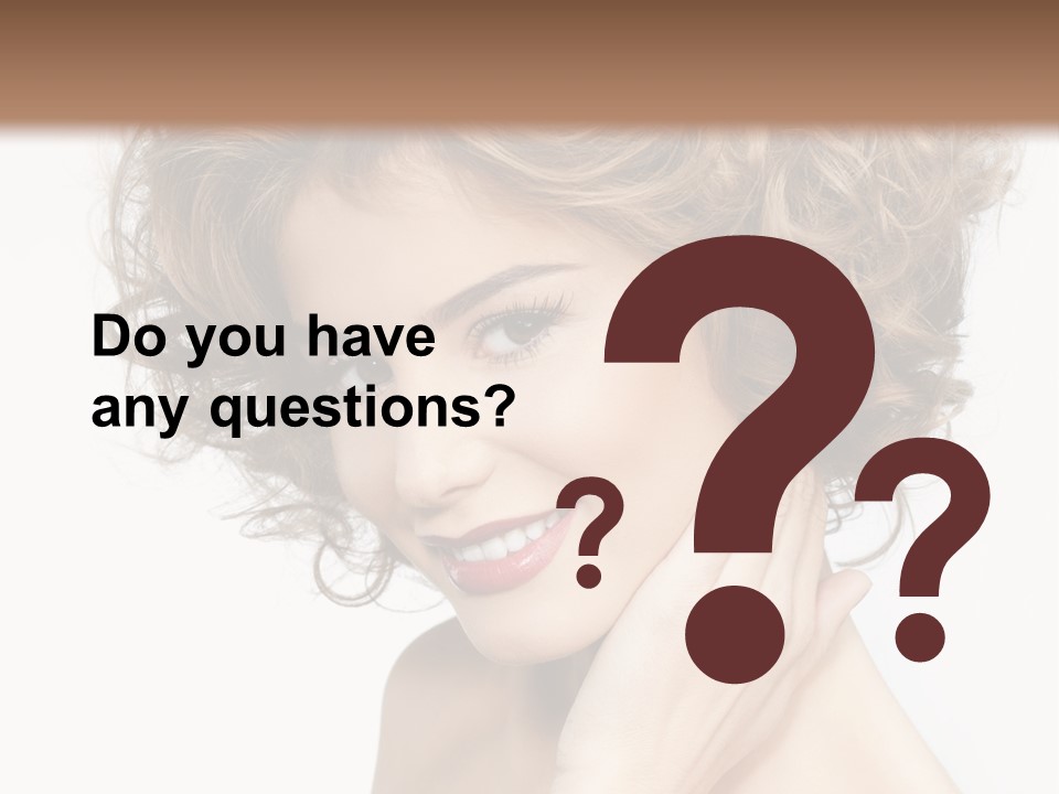 Charming Face Health PowerPoint Template