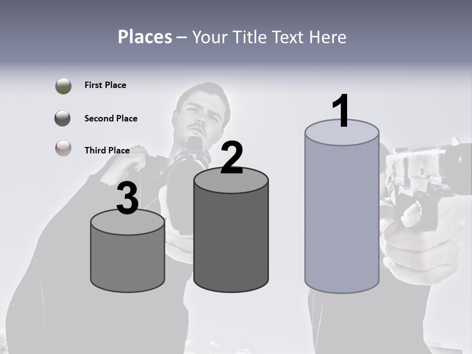 Girl Killing Mafia PowerPoint Template