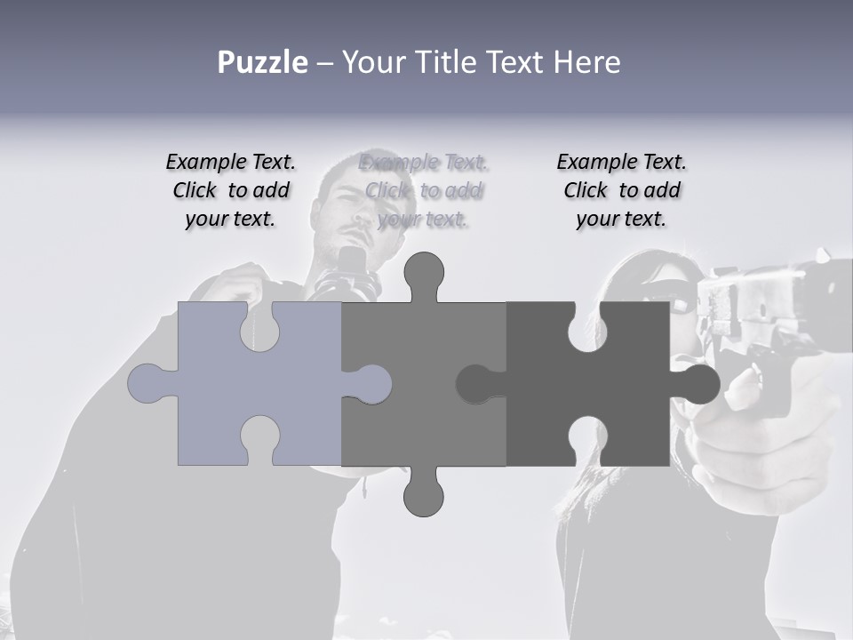 Girl Killing Mafia PowerPoint Template