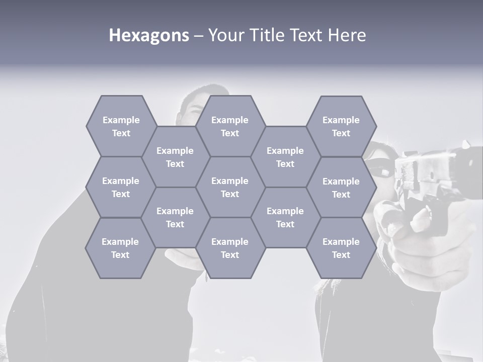 Girl Killing Mafia PowerPoint Template