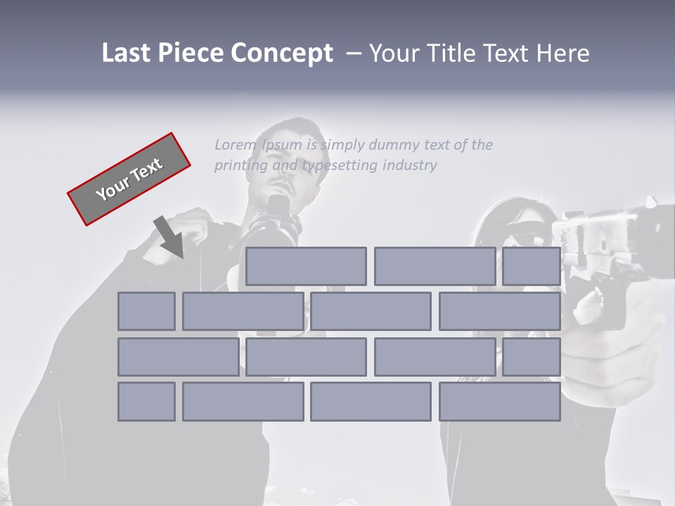 Girl Killing Mafia PowerPoint Template