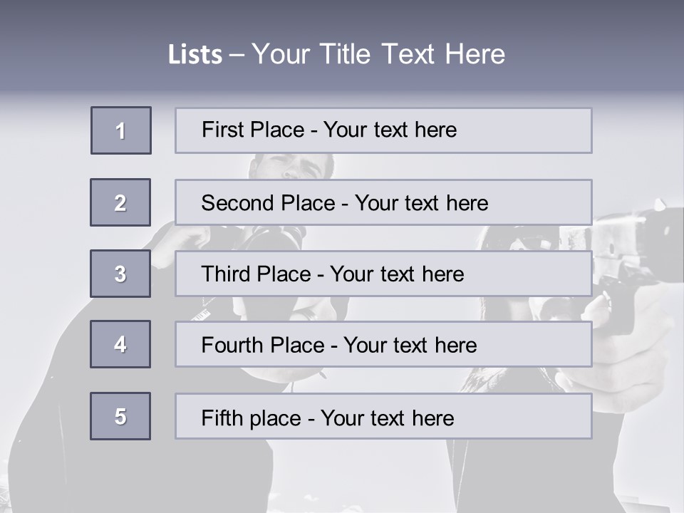 Girl Killing Mafia PowerPoint Template