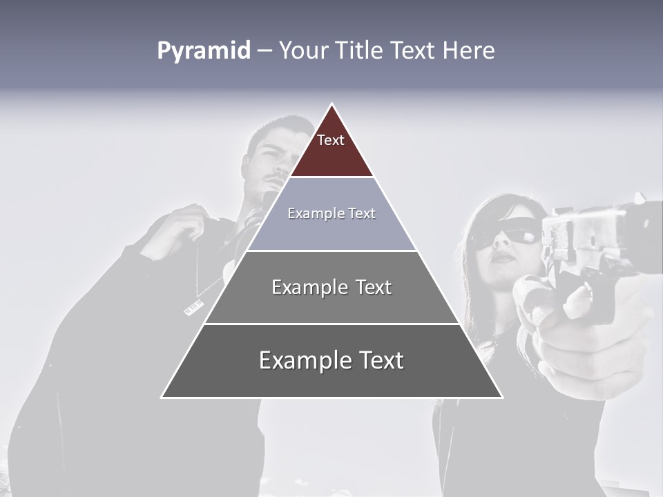 Girl Killing Mafia PowerPoint Template