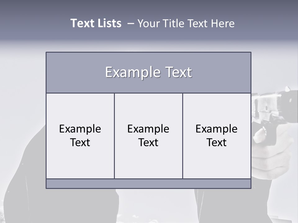 Girl Killing Mafia PowerPoint Template